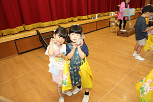 エンゼル七夕まつり　おかしのつかみどり・的あて・わなげ　年長　NO.2