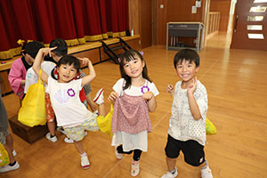 エンゼル七夕まつり　おかしのつかみどり・的あて・わなげ　年長　NO.2
