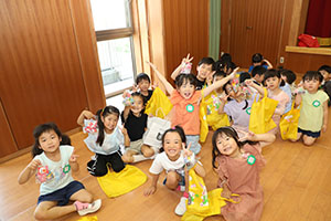 エンゼル七夕まつり　おかしのつかみどり・的あて・わなげ　年長　　NO.1