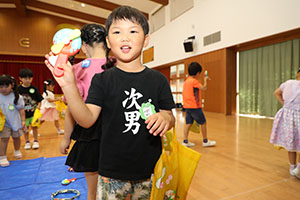 エンゼル七夕まつり　おかしのつかみどり・的あて・わなげ　年長　　NO.1