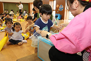 エンゼル七夕まつり　おかしのつかみどり・的あて・わなげ　年長　　NO.1