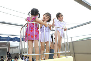2階のプール　楽しかったね！　C