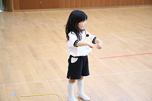 体操教室　ー跳び箱ー　ひまわり