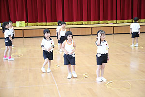 体操教室　ー跳び箱ー　ひまわり