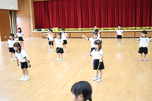 体操教室　ー跳び箱ー　ひまわり