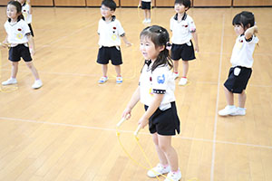 体操教室　ー跳び箱ー　ひまわり