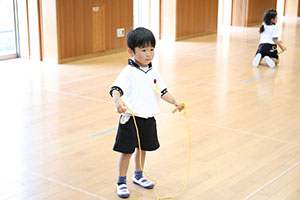 体操教室　ー跳び箱ー　ひまわり