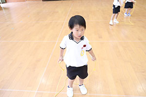 体操教室　ー跳び箱ー　ひまわり