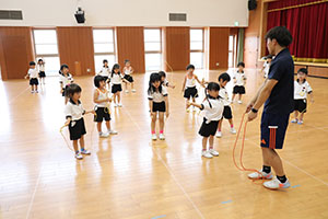 体操教室　ー跳び箱ー　ひまわり
