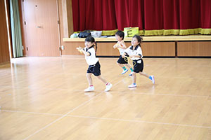 体操教室　ー跳び箱ー　ひまわり