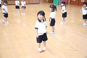 体操教室　ー跳び箱ー　ひまわり