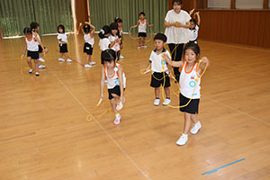 体操教室　ー跳び箱ー　さくら