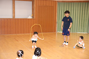 体操教室　ー跳び箱ー　さくら