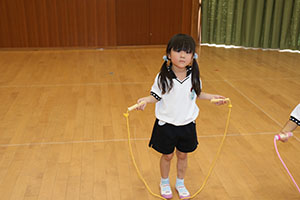 体操教室　ー跳び箱ー　さくら