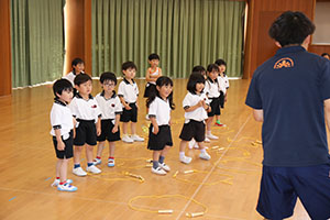 体操教室　ー跳び箱ー　たんぽぽ