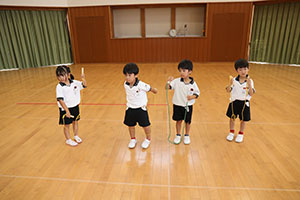 体操教室　ー跳び箱ー　たんぽぽ