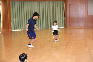 体操教室　ー跳び箱ー　たんぽぽ