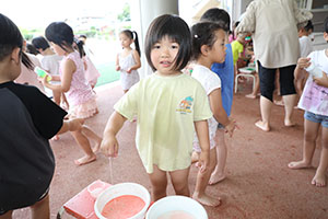 7月生まれのお誕生会　ーごちゃまぜパーティー　　年中組