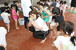 7月生まれのお誕生会　ーごちゃまぜパーティー　　年中組