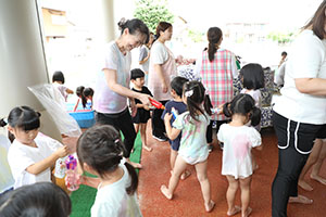 7月生まれのお誕生会　ーごちゃまぜパーティー　　年中組