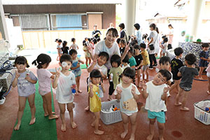 7月生まれのお誕生会　ーごちゃまぜパーティー　　年中組