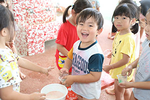 7月生まれのお誕生会　ーごちゃまぜパーティー　　年中組