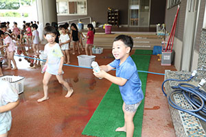7月生まれのお誕生会　ーごちゃまぜパーティー　　年中組