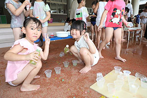 7月生まれのお誕生会　ーごちゃまぜパーティー　　年中組