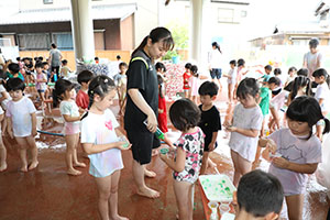 7月生まれのお誕生会　ーごちゃまぜパーティー　　年中組