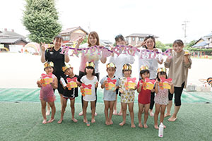 7月生まれのお誕生会　ーごちゃまぜパーティー　　年中組