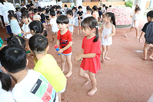 7月生まれのお誕生会　ーごちゃまぜパーティー　　年中組