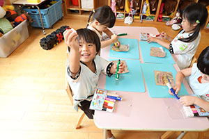 アイスの制作　ー写し絵ー　ことり
