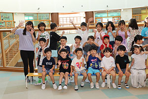 年長お泊り保育1. 　朝の寝顔　ー２日目－　NO．2