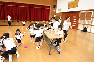 年長お泊り保育２・ふれあい遊びとゲーム大会
