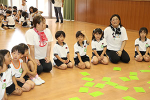 年長お泊り保育２・ふれあい遊びとゲーム大会