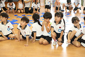 年長お泊り保育２・ふれあい遊びとゲーム大会