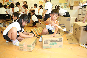お店やさんを作ろう！　ひまわり・ばら・すみれ