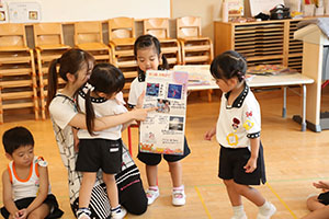 夏の思い出の発表　きりん・ぱんだ・さくら・E