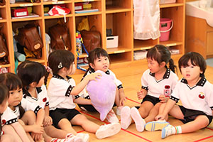 夏の思い出の発表　ことり・りす・たんぽぽ