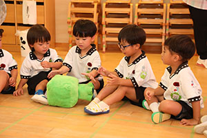 夏の思い出の発表　ことり・りす・たんぽぽ