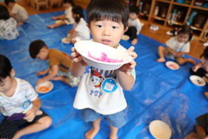 小麦粘土楽しかったね　ぺんぎん
