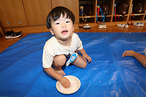 小麦粘土楽しかったね　ぺんぎん