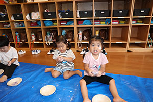 小麦粘土楽しかったね　ぺんぎん