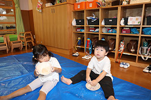 小麦粘土楽しかったね　ぺんぎん