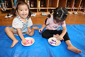 小麦粘土楽しかったね　ぺんぎん
