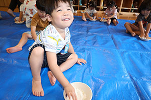 小麦粘土楽しかったね　ぺんぎん