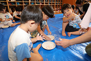 小麦粘土楽しかったね　ぺんぎん