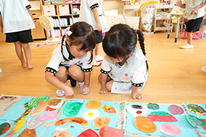 お店屋さんごっこ　年中組　