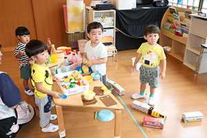 自由遊び🎵　楽しかったね　ひよこ・あひる・ぺんぎん