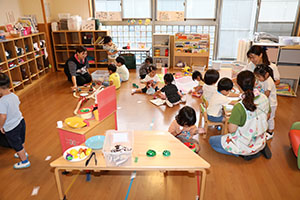 自由遊び🎵　楽しかったね　ひよこ・あひる・ぺんぎん